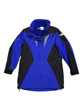VINTAGE The North Face EXTREME LIGHT 2-in-1 Convertible Fleece Ski Parka Coat XS